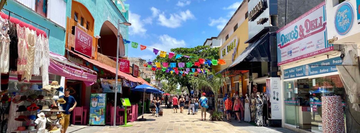 Playa del carmen, mexique, yucatan