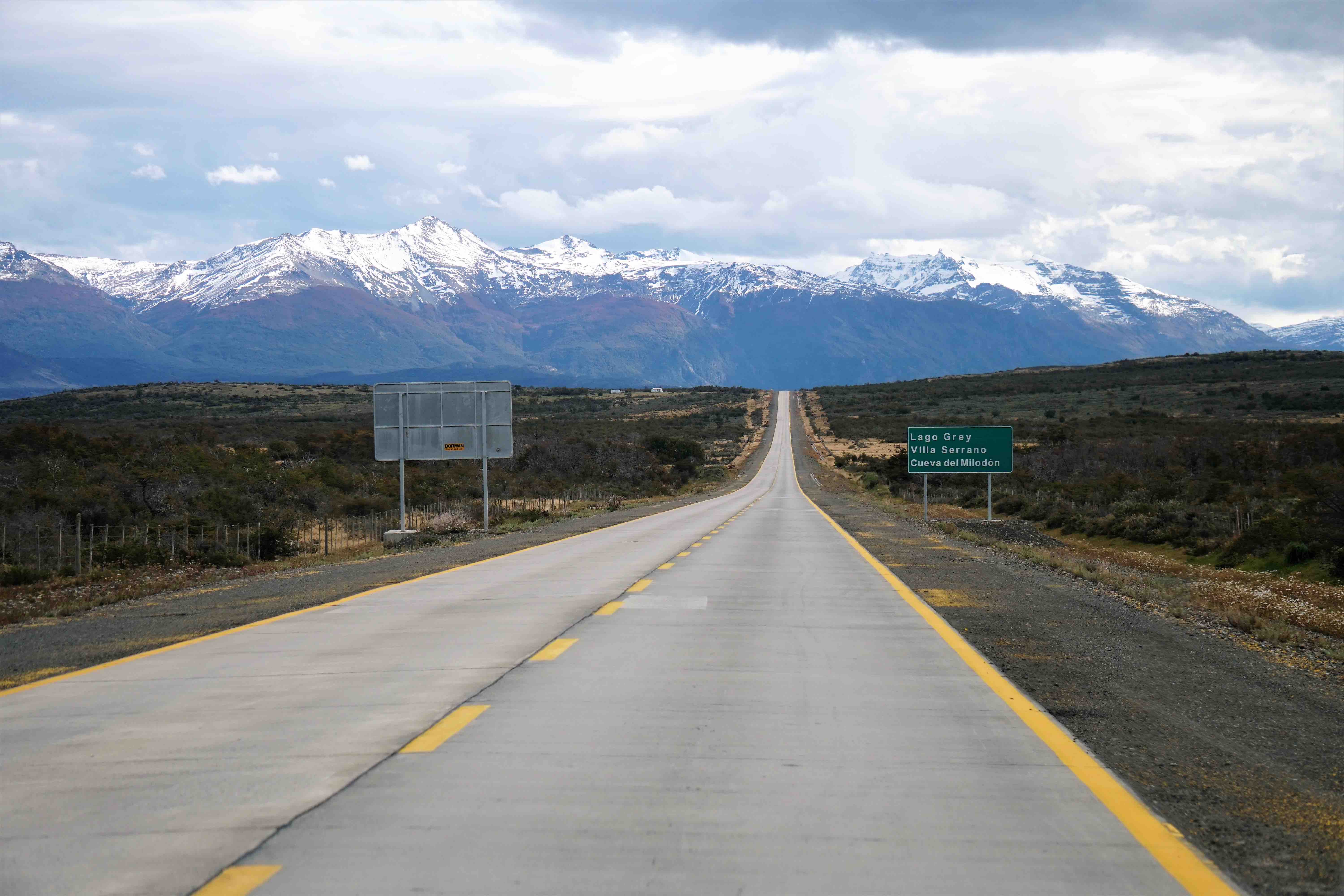 en route pour le chili, torres del paine, patagonie