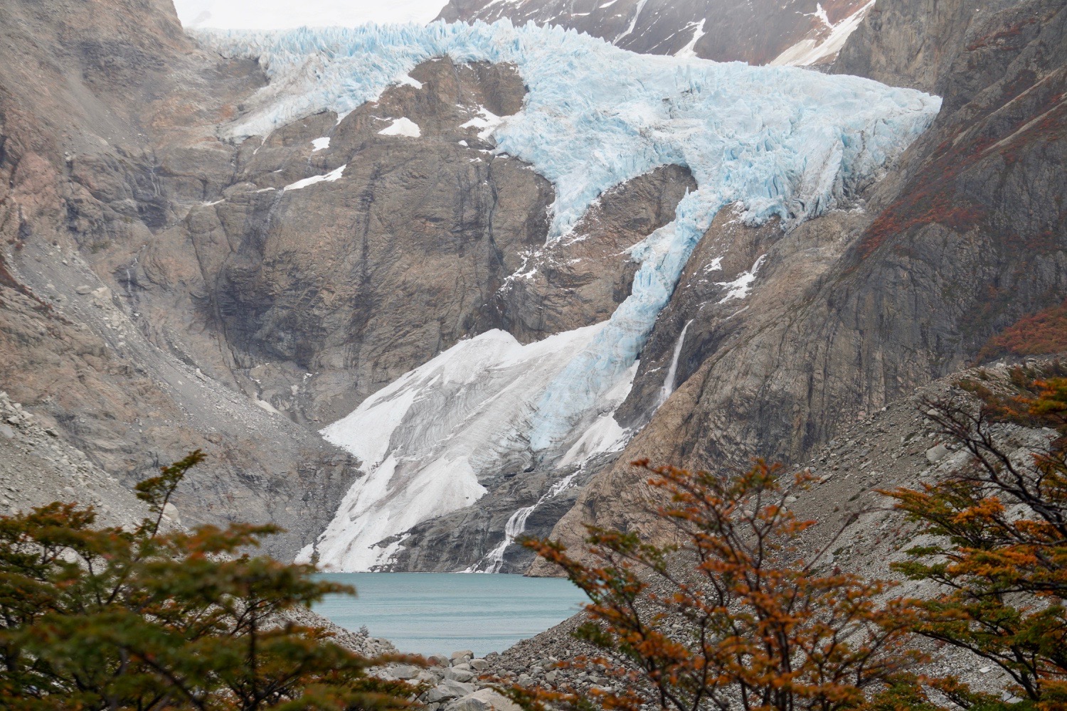 mirador du glacier Piedras Blancas, el chalten, argentine, patagonie