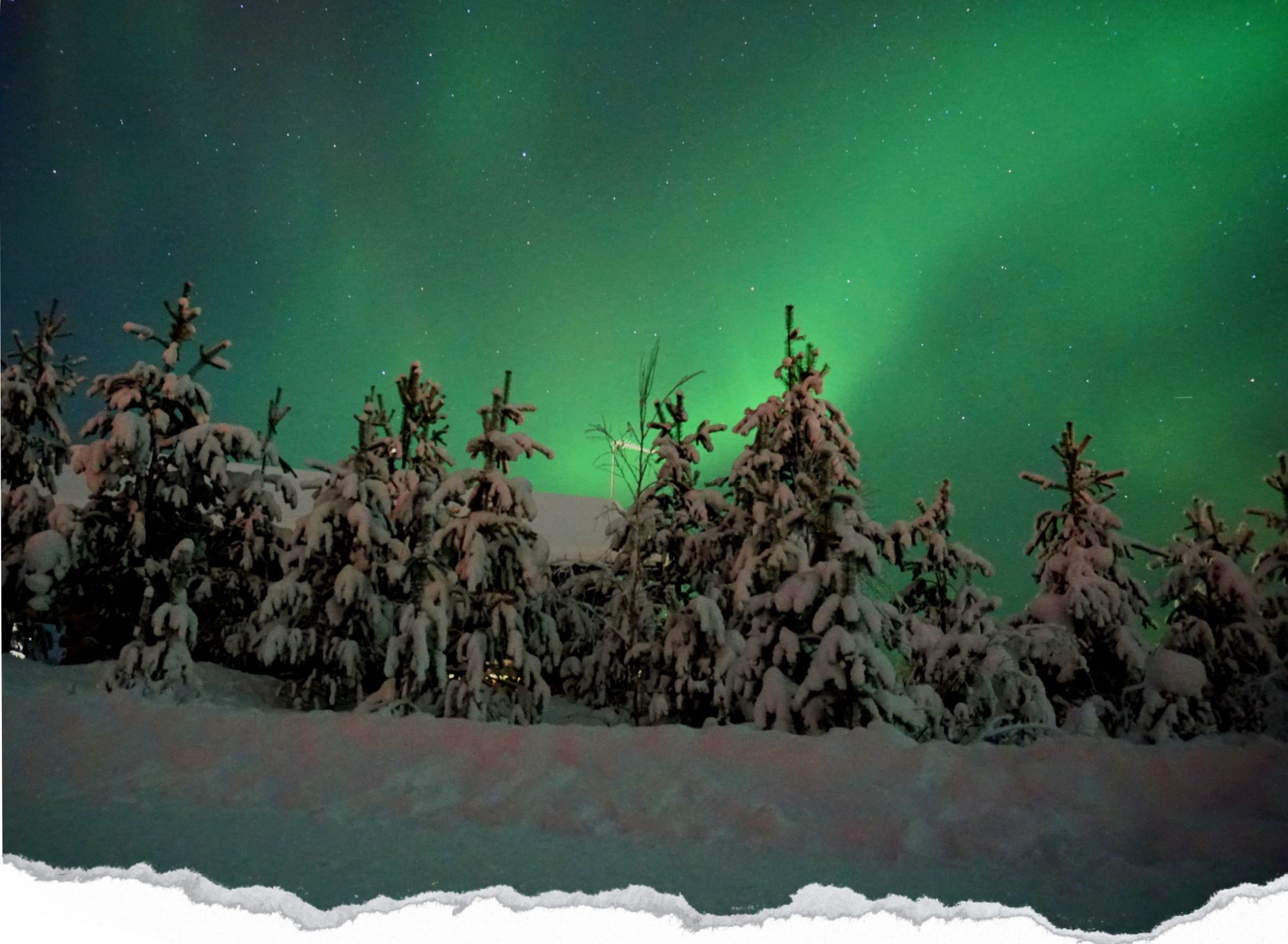 laponie, aurore boréale, finlande, ivalo