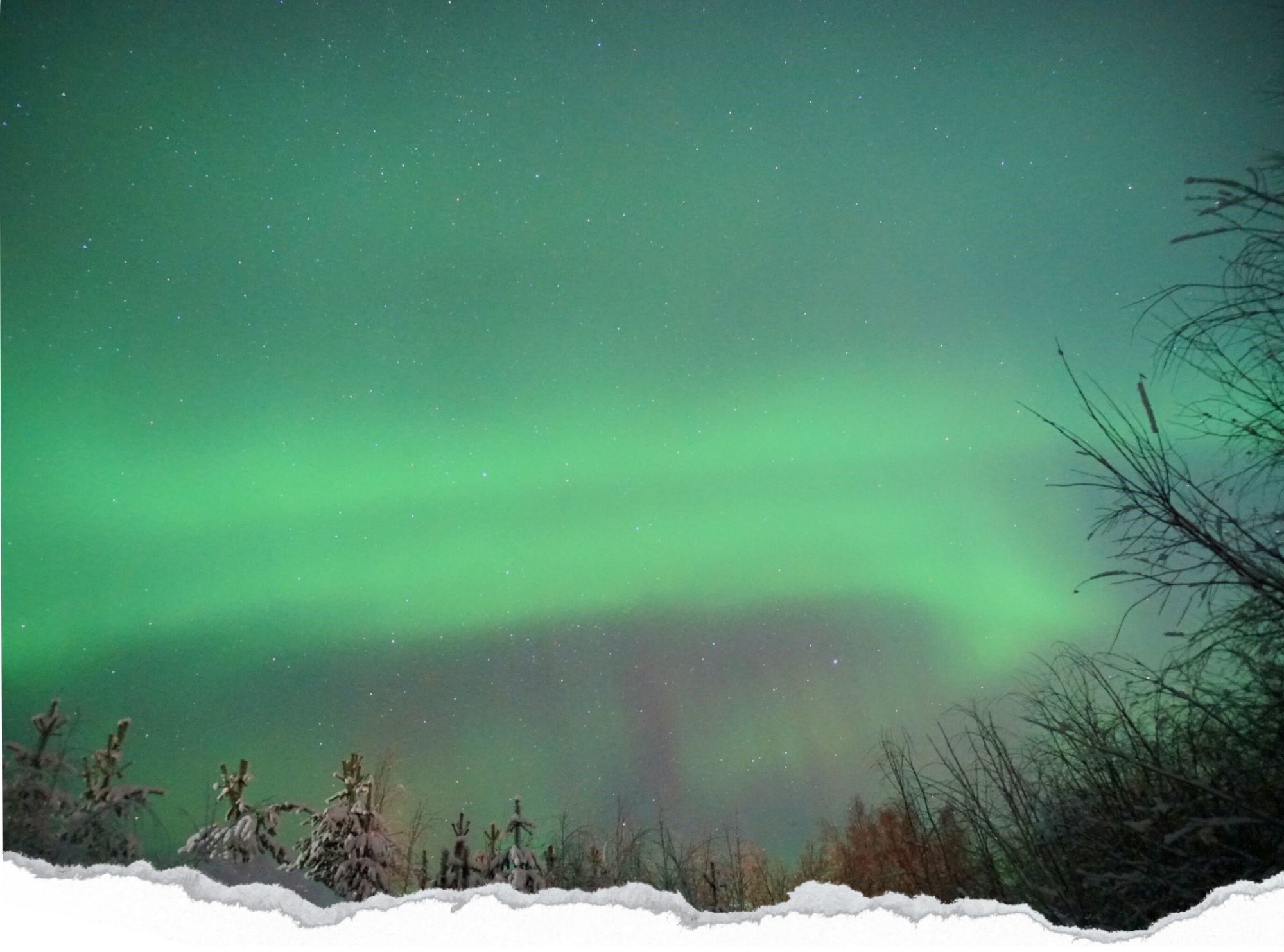 laponie, aurore boréale, finlande, ivalo