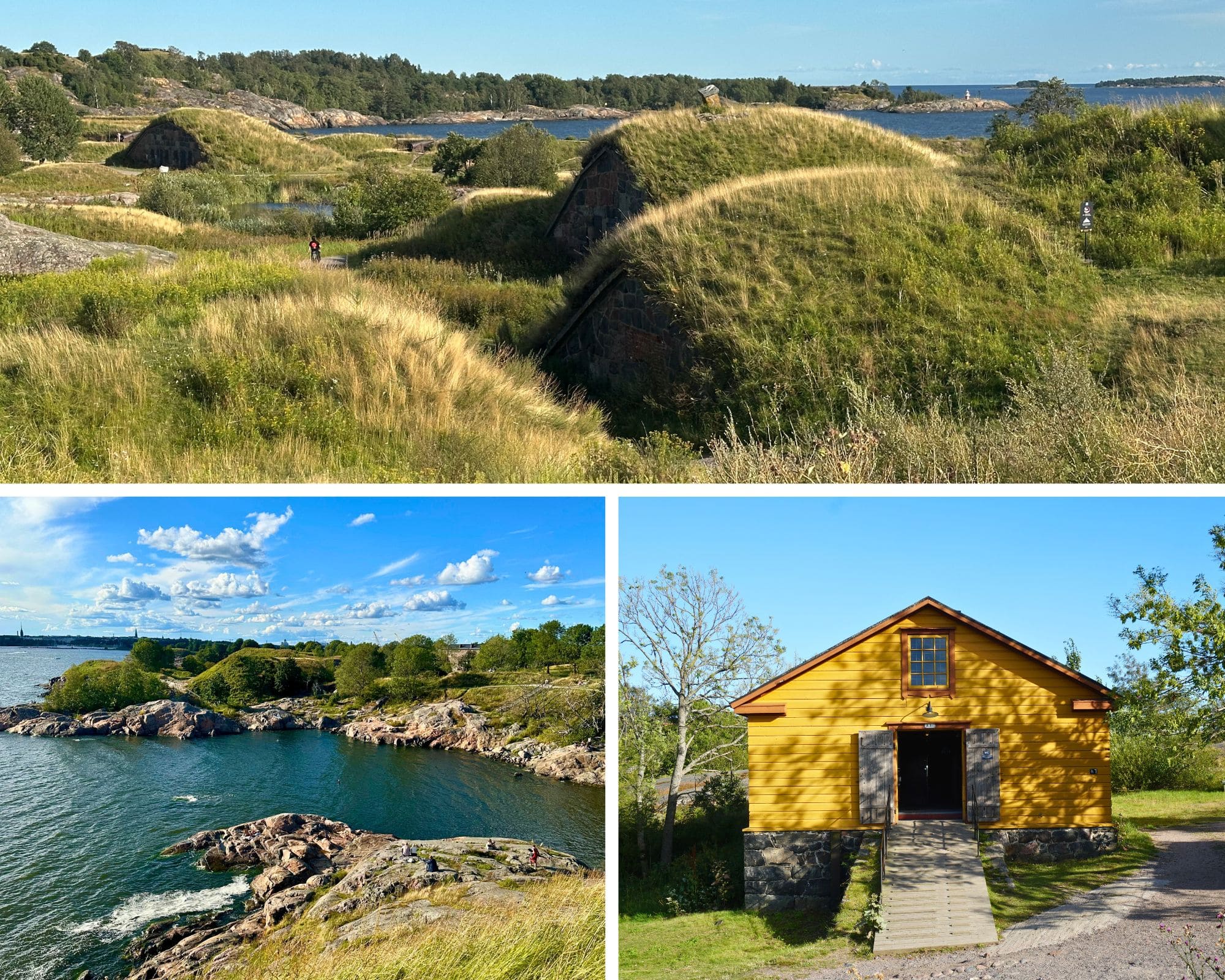 Forteresse de Suomenlinna, helsinki, finlande