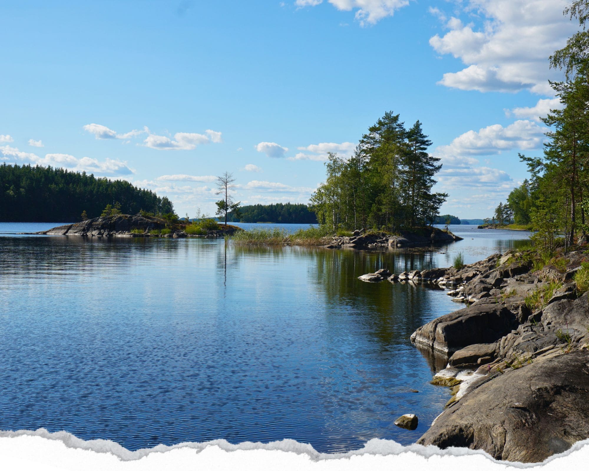 parc national Linnansaari, finlande