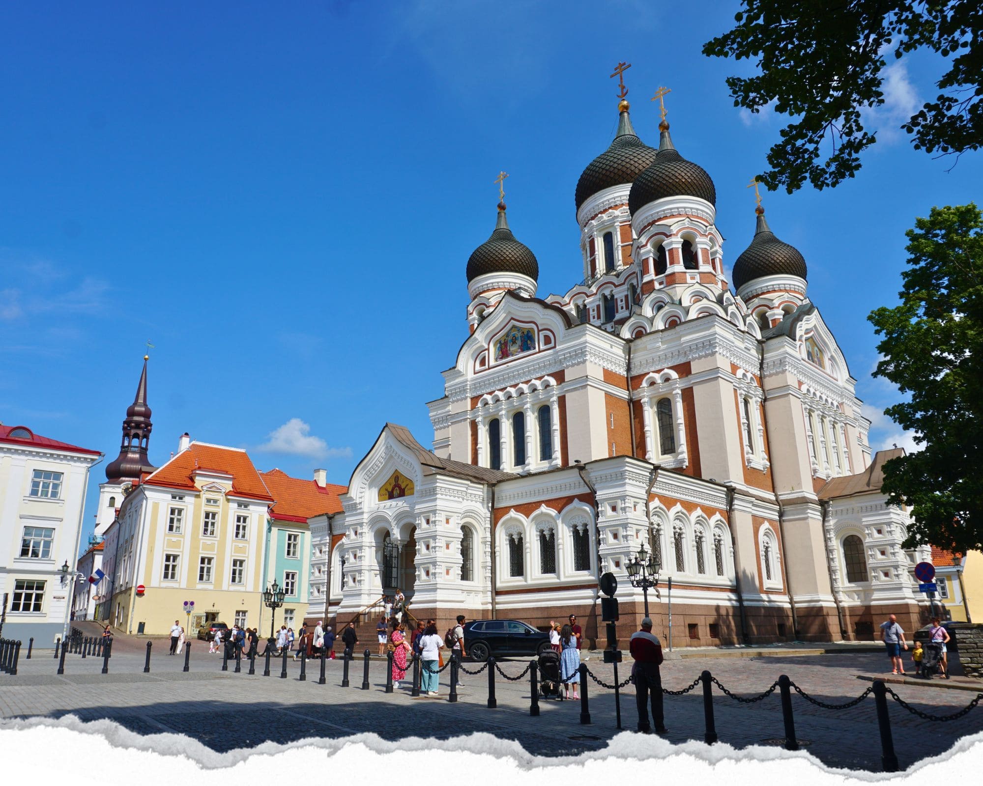 Tallinn, estonie, Cathédrale orthodoxe Alexandre Nevsky