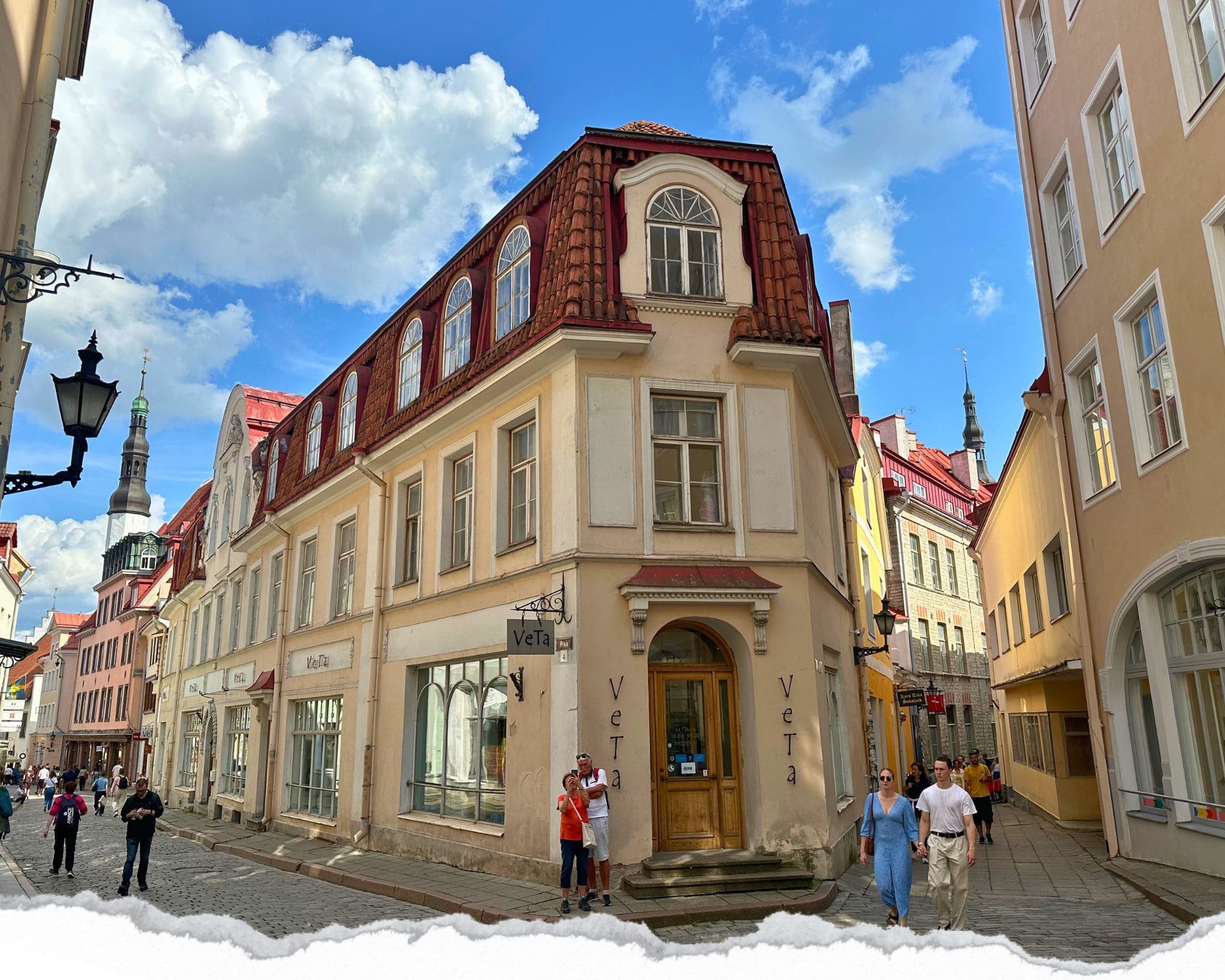 Tallinn, estonie, vieille ville, Vanalinn