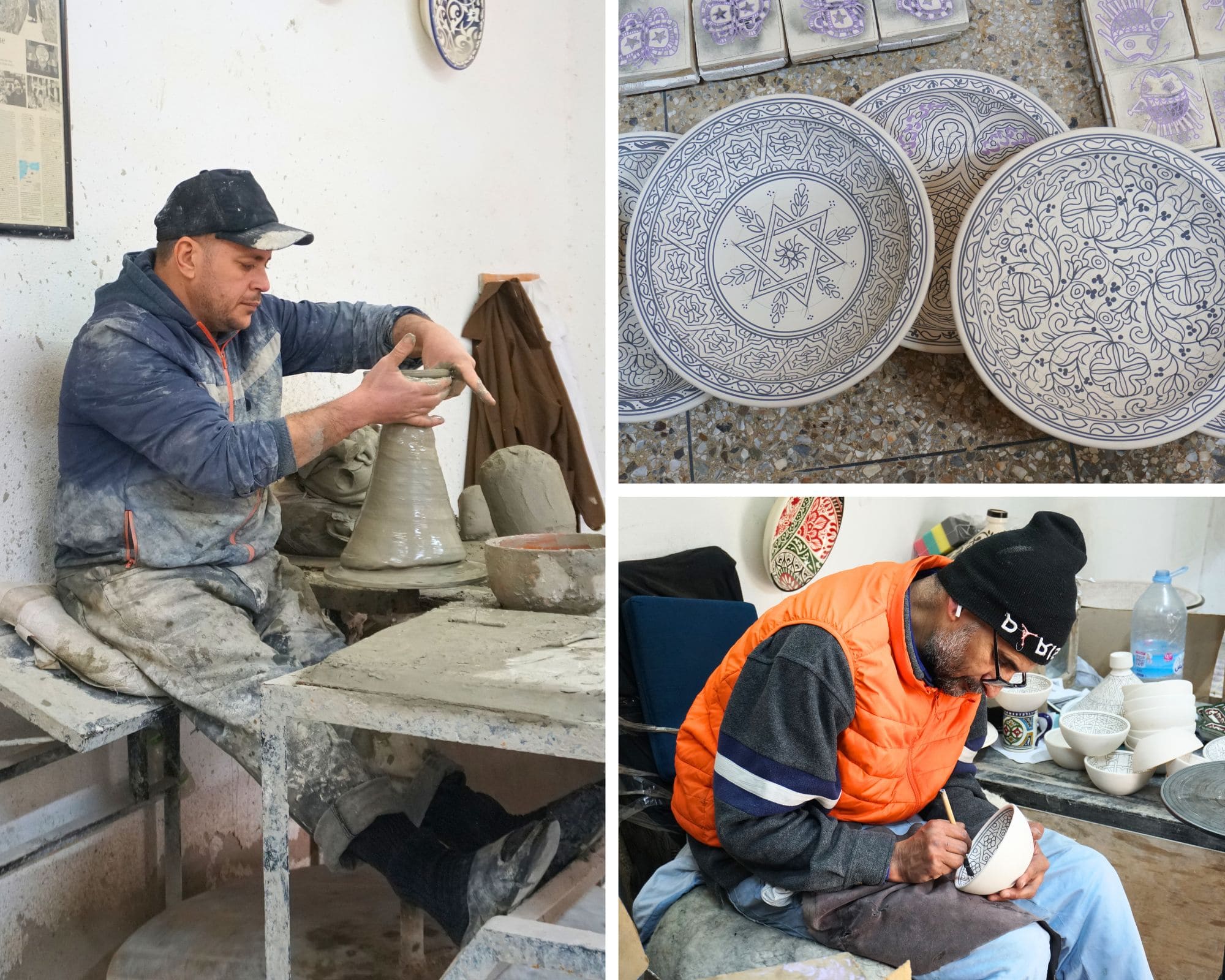 maroc, fès, poteries