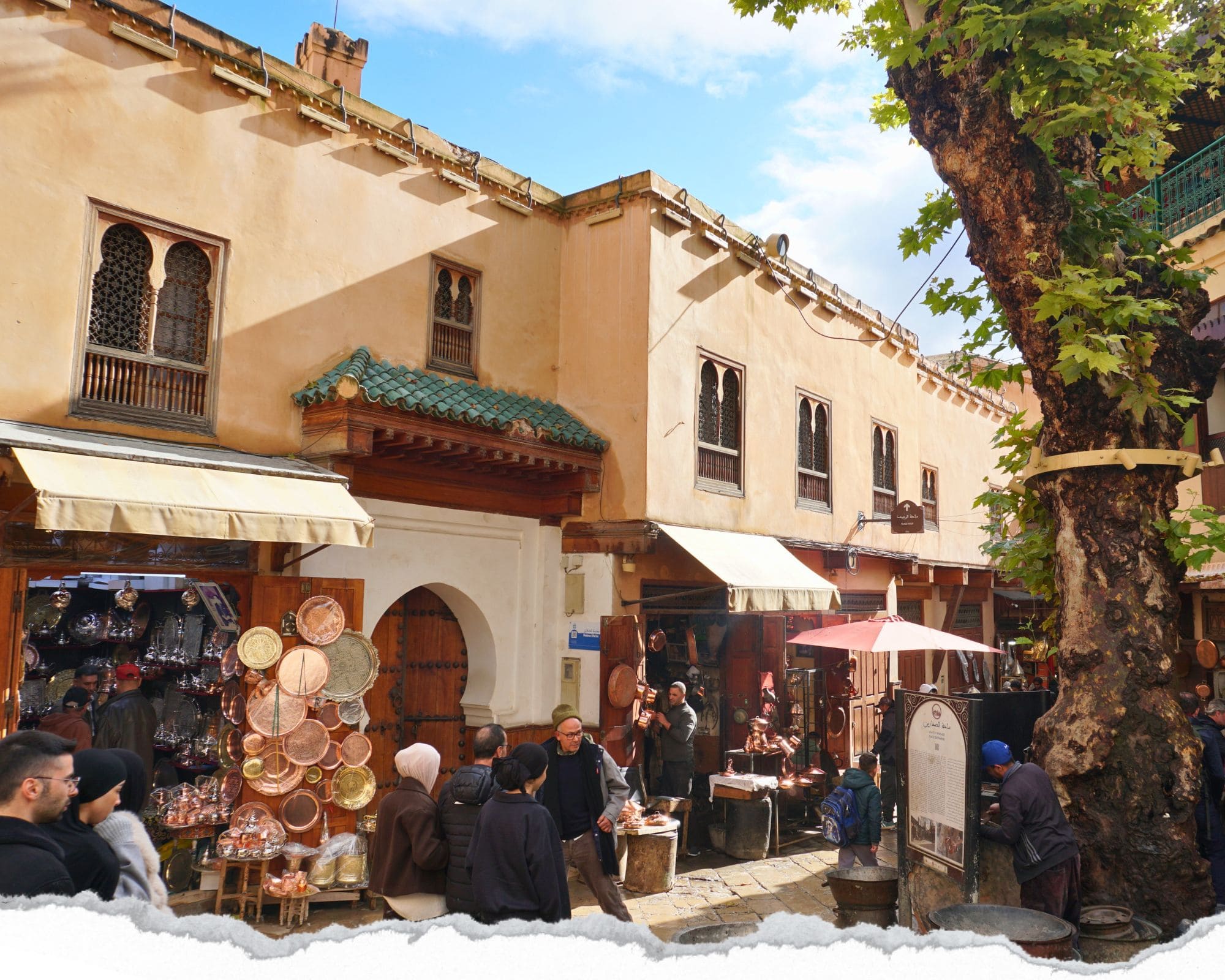 place Seffarine, Fès, Maroc