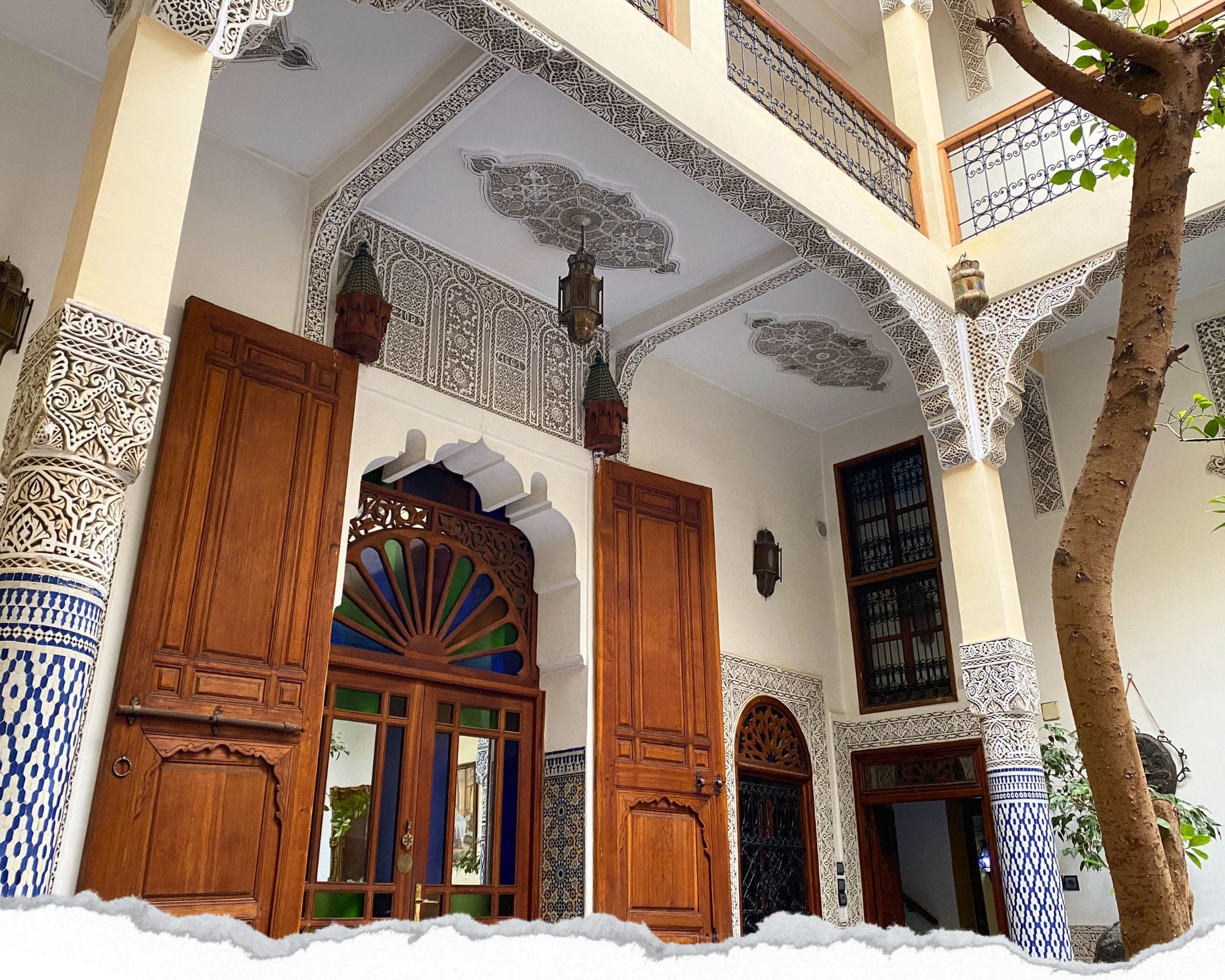 riad, fès, maroc, architecture