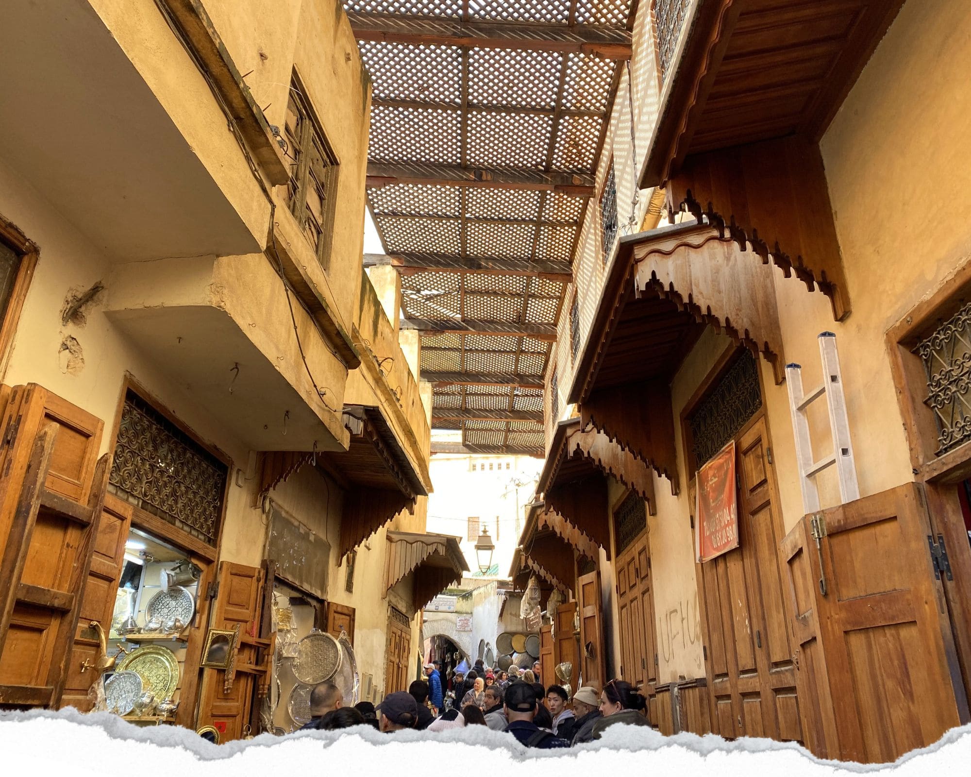 rue Seffarine, fès, maroc