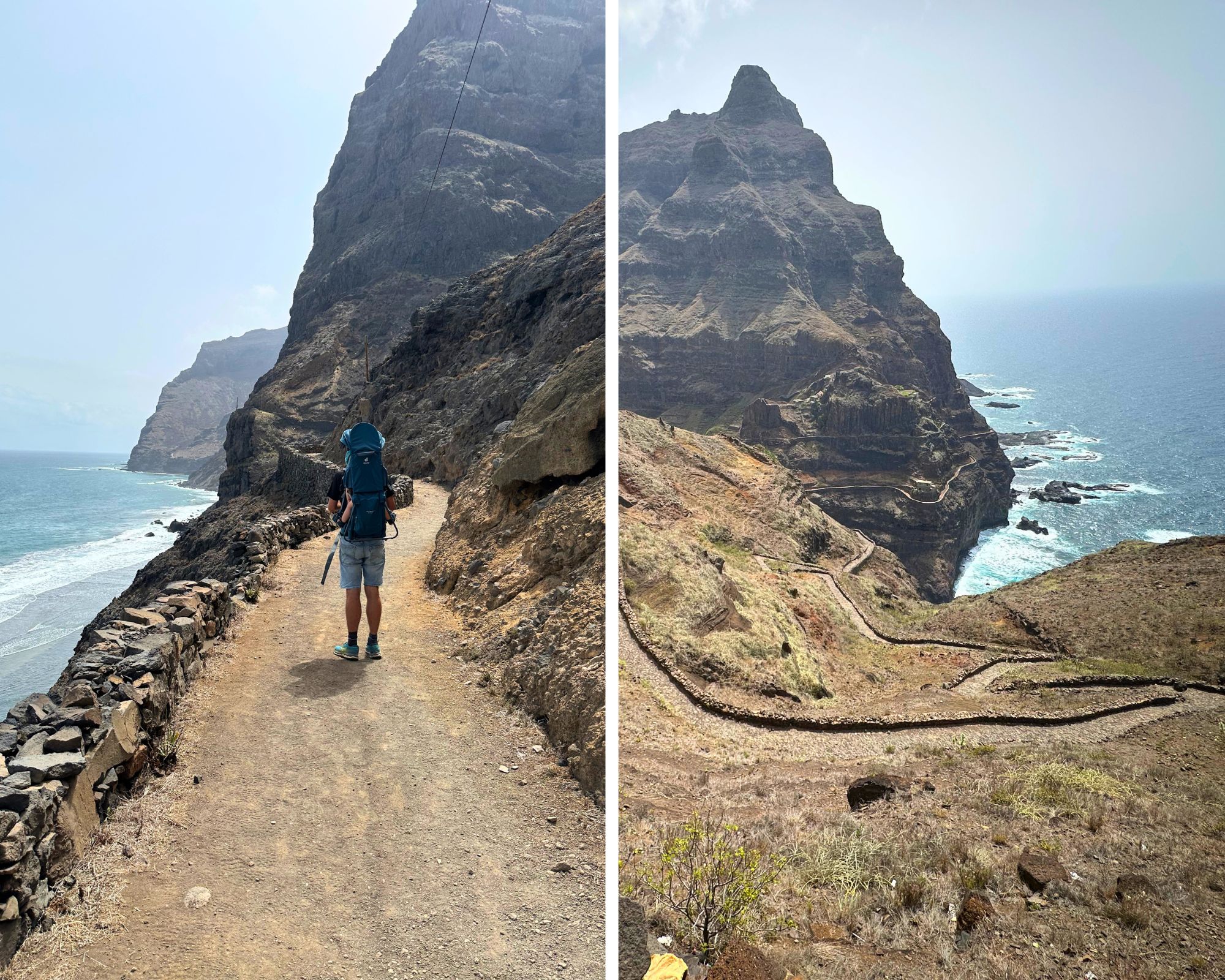 Fontainhas, Cruzinha randonnée ponta do sol, île santo antao, cap vert, cabo verde