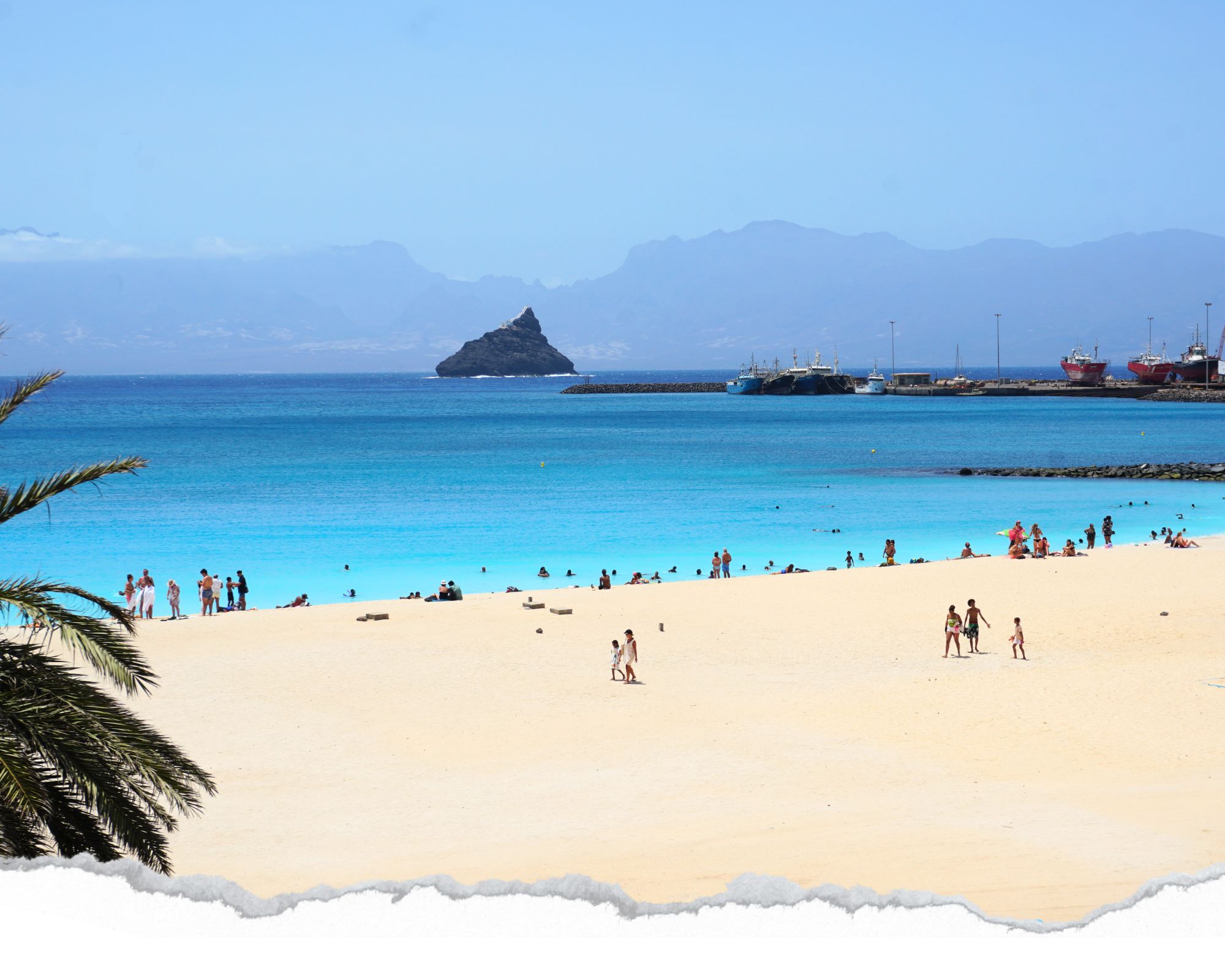Plage de Mindelo, sao vicente, cap vert, cabo verde