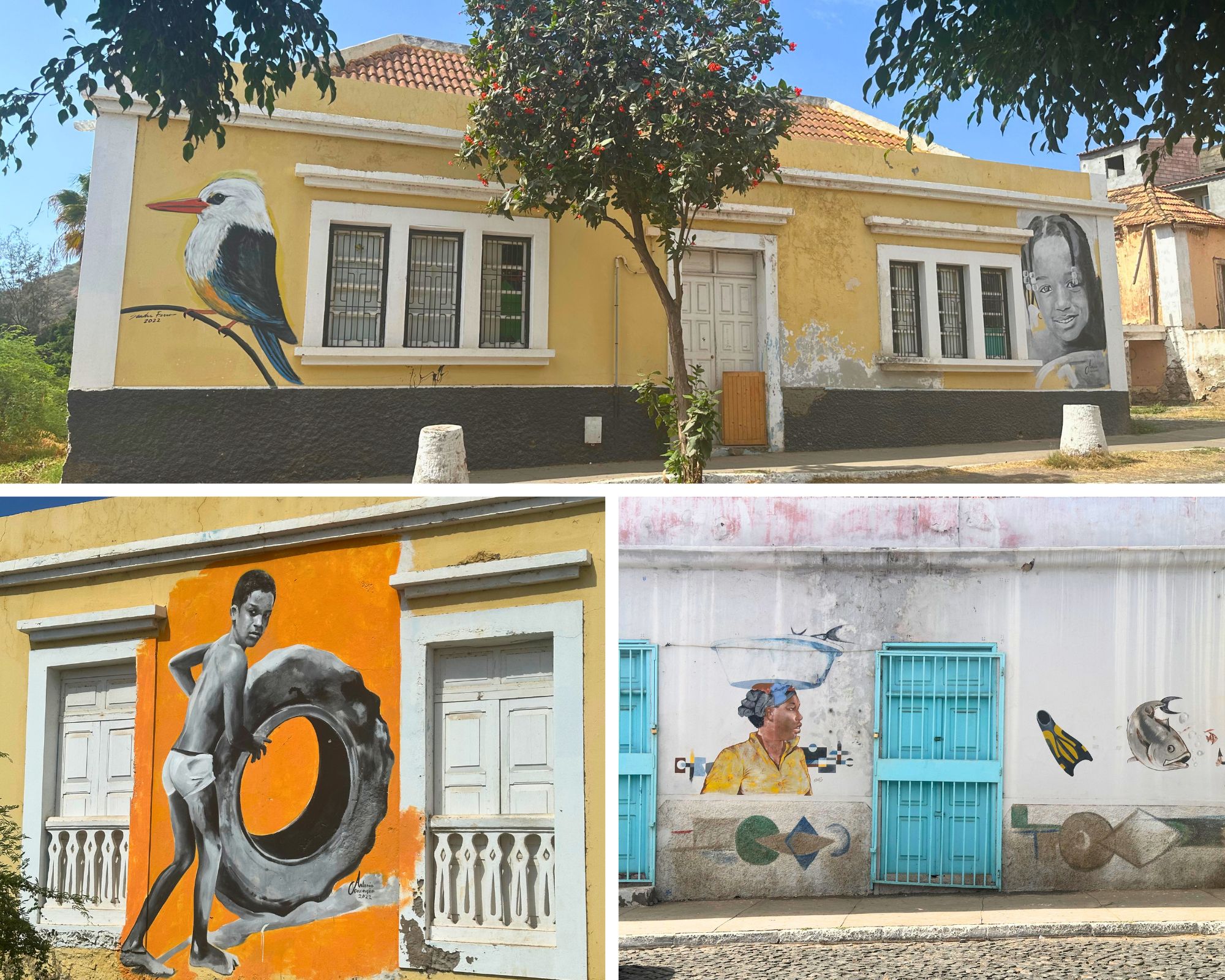 Tarrafal, graffitis, cap vert, cabo verde