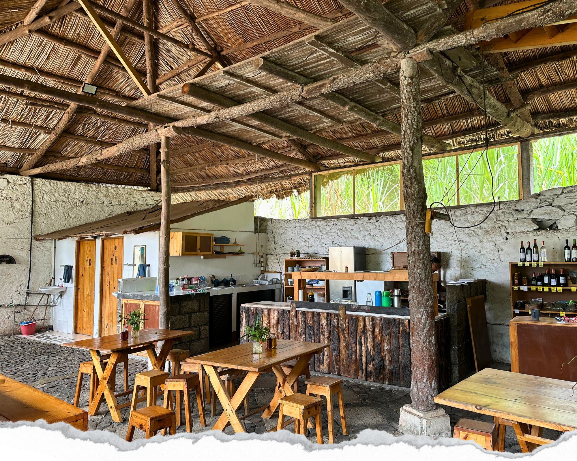 resto O Curral dans la vallée de paul, cap vert, cabo verde