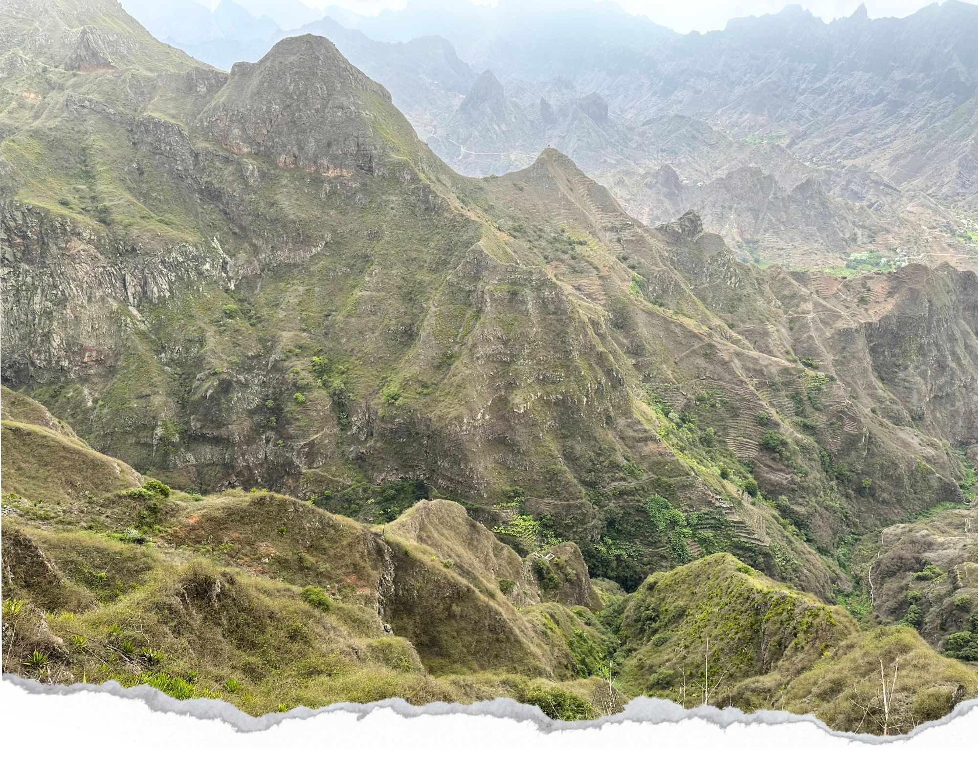 route de la corde, santo antao, cap vert, cabo verde
