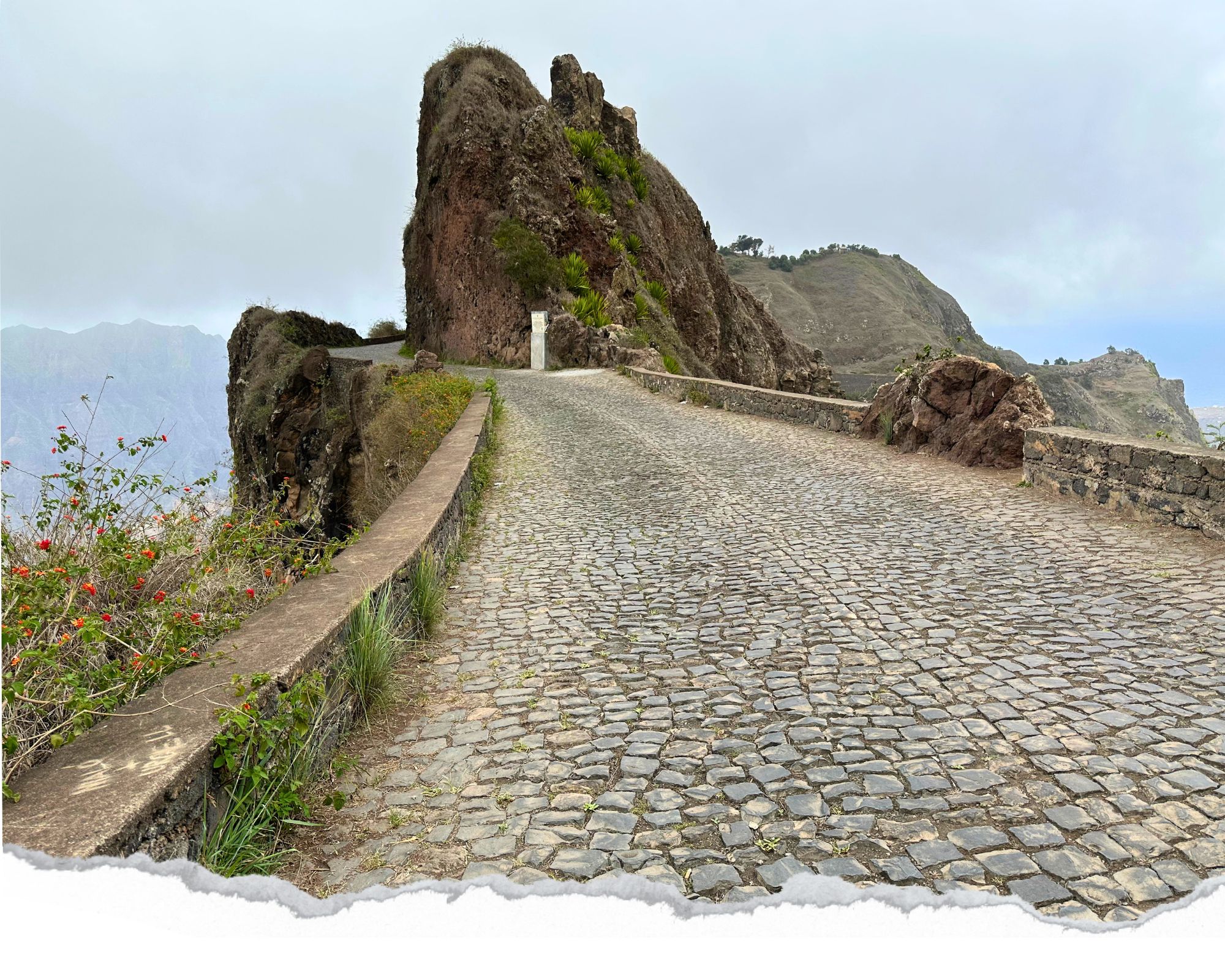 route de la corde, santo antao, cap vert, cabo verde