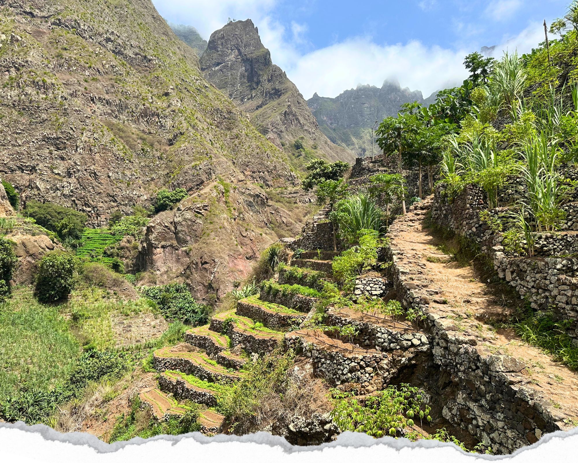 randonnée dans la vallée de xoxo, cap vert, cabo verde