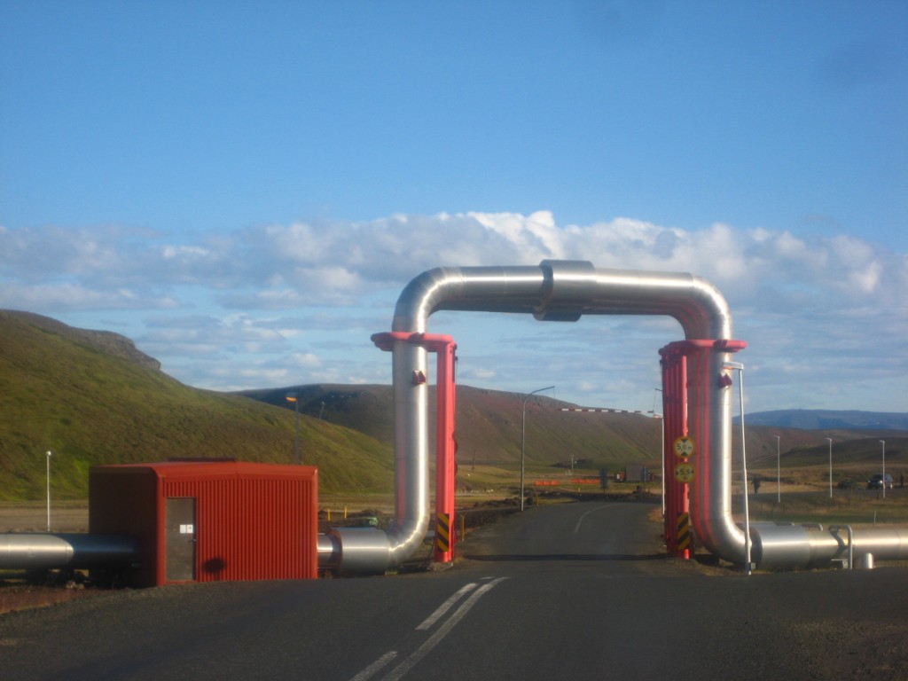 Krafla Landsvirkjun centrale géothermique