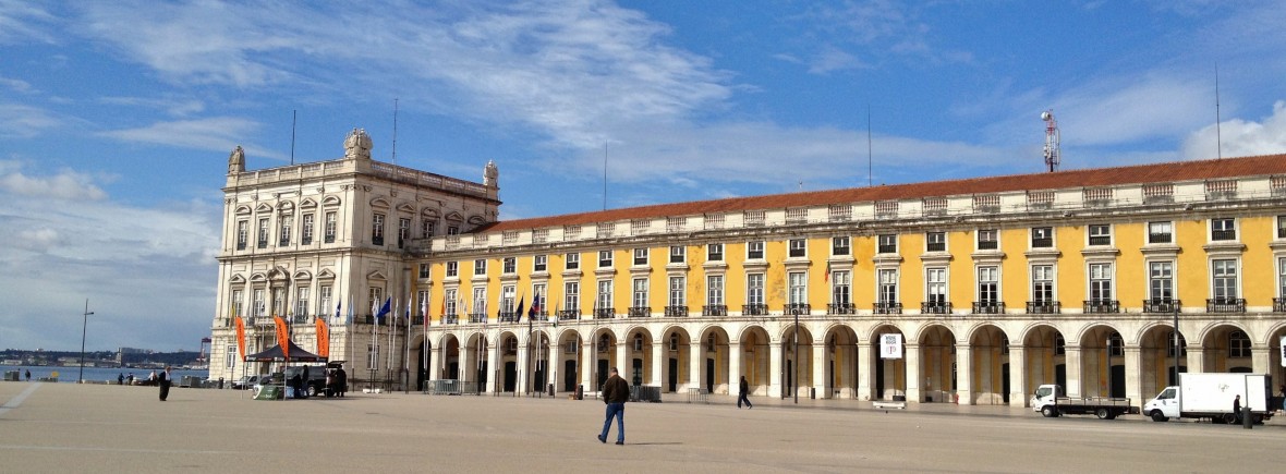 La Baixa - Lisbonne - praca do comercio
