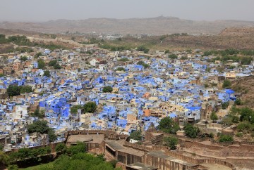 Jodhpur la ville bleue rajasthan inde