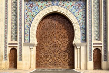 ville de Fès, porte, maroc